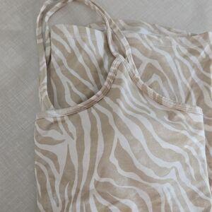 Old Navy Zebra Print Athletic One Peice ..so Cute !